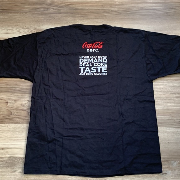 NCAA 2008 Final Four San Antonio Coke Black Coca Cola Shirt Basketball NBA New - Picture 2 of 5